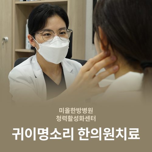 귀이명소리 한의원치료
